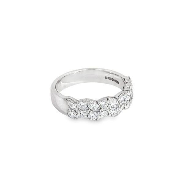 Platinum 1.20ct Marquise Diamond Dress Ring